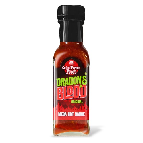 Chillipepperpete's Dragons Blood Mega Hot Chilli Sauce